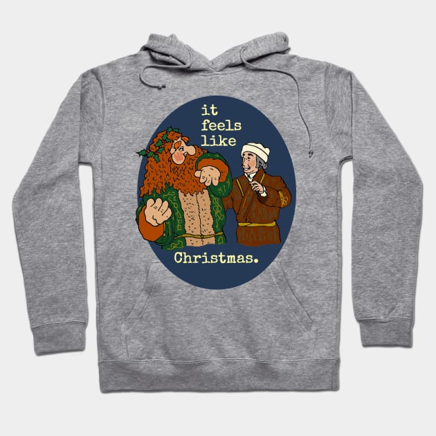 Muppet Christmas Carol - Ghost of Christmas Present Hoodie by JennyGreneIllustration